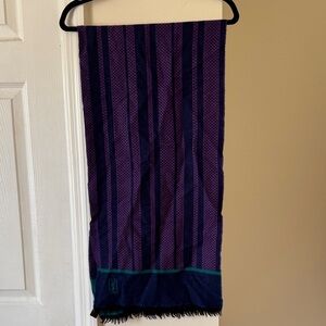 Vintage YSL wool scarf